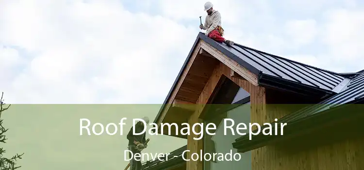 Roof Damage Repair Denver - Colorado