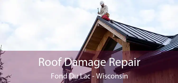 Roof Damage Repair Fond du Lac - Wisconsin