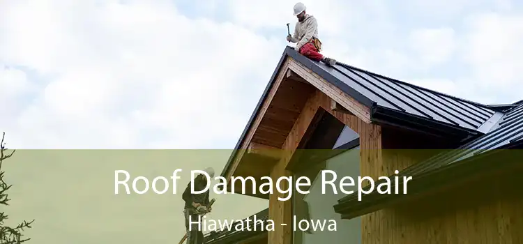 Roof Damage Repair Hiawatha - Iowa