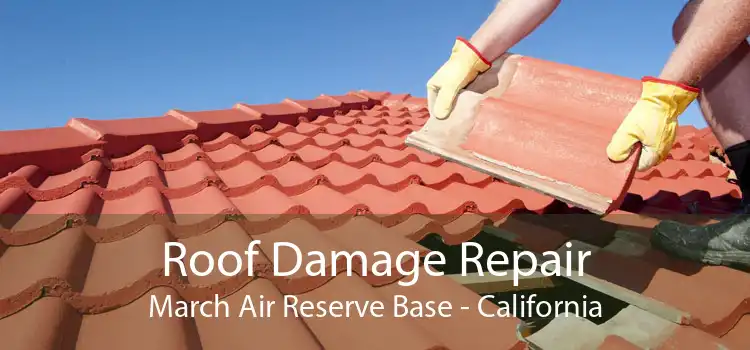 Roof Damage Repair March Air Reserve Base - California
