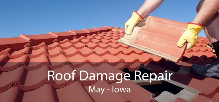 Roof Damage Repair May - Iowa
