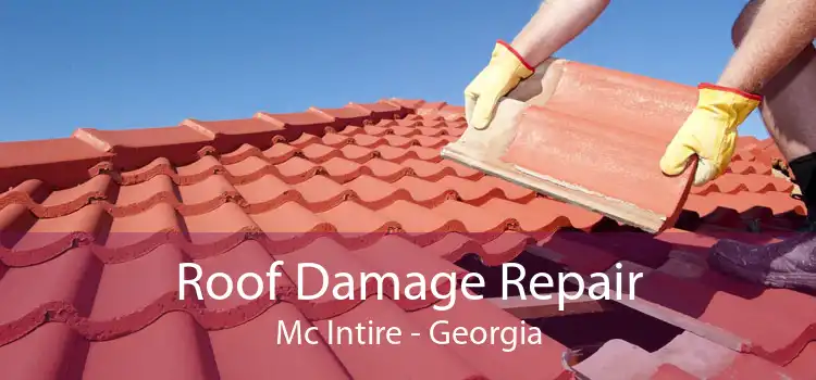 Roof Damage Repair Mc Intire - Georgia