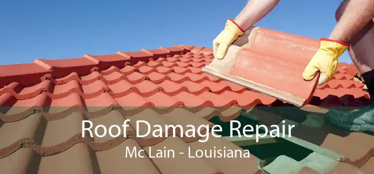 Roof Damage Repair Mc Lain - Louisiana
