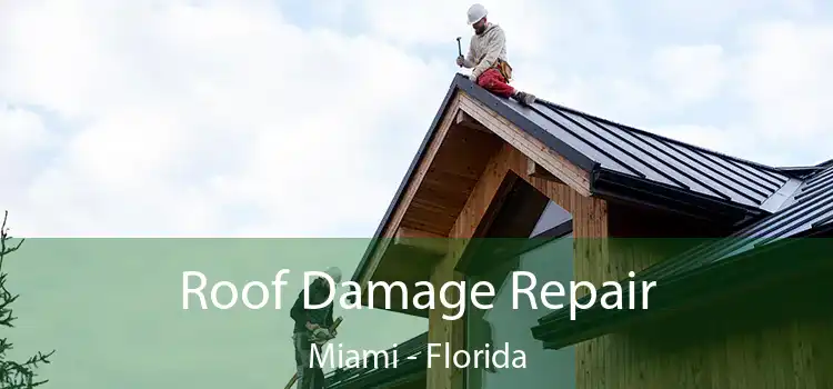 Roof Damage Repair Miami - Florida