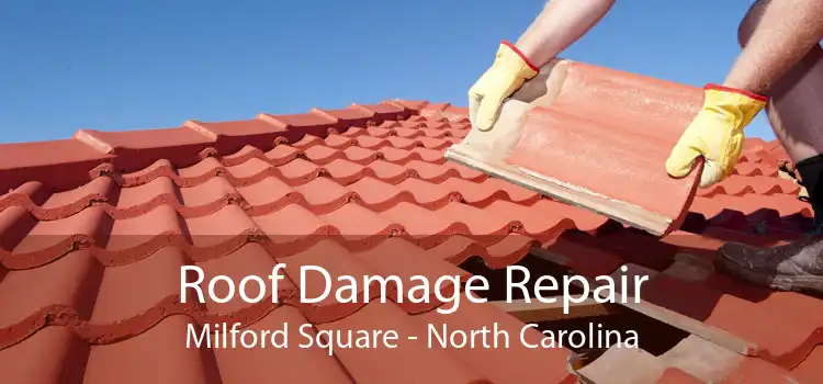 Roof Damage Repair Milford Square - North Carolina