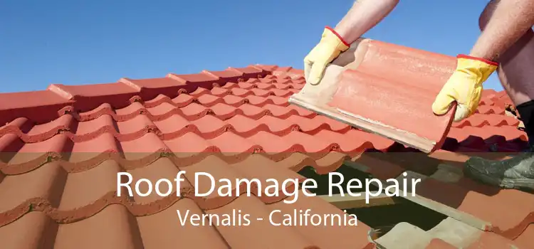 Roof Damage Repair Vernalis - California