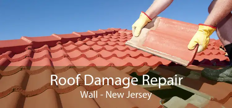 Roof Damage Repair Wall - New Jersey