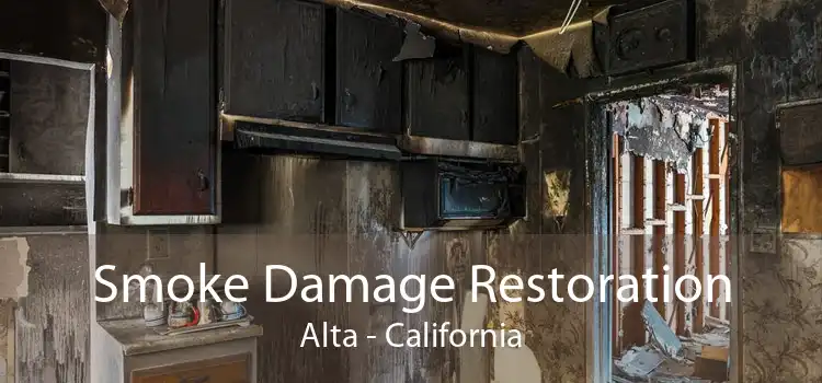 Smoke Damage Restoration Alta - California