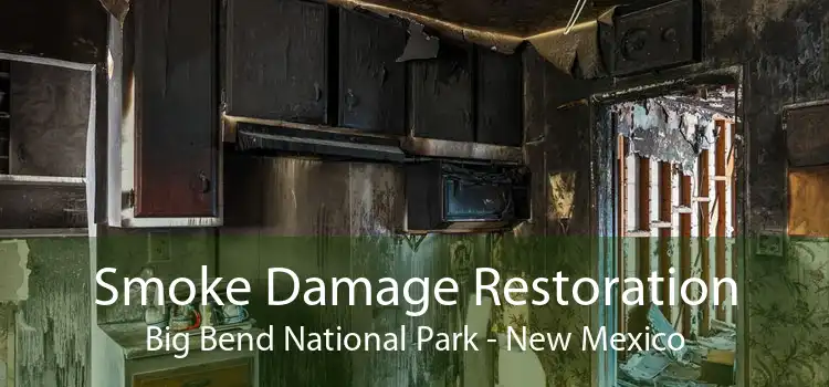 Smoke Damage Restoration Big Bend National Park - New Mexico