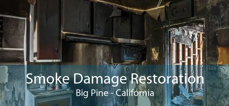 Smoke Damage Restoration Big Pine - California