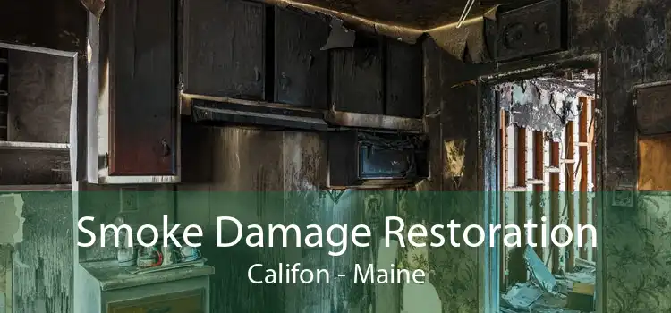 Smoke Damage Restoration Califon - Maine