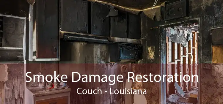 Smoke Damage Restoration Couch - Louisiana