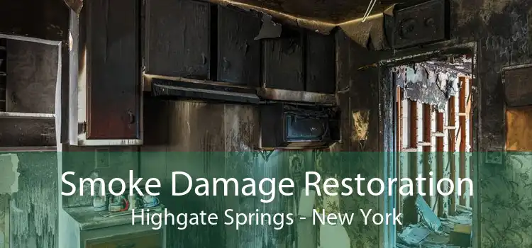 Smoke Damage Restoration Highgate Springs - New York