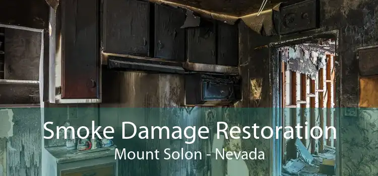 Smoke Damage Restoration Mount Solon - Nevada