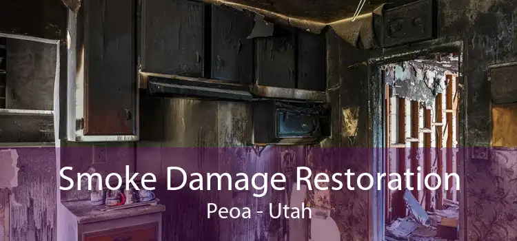 Smoke Damage Restoration Peoa - Utah