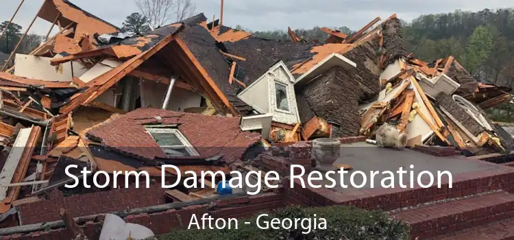 Storm Damage Restoration Afton - Georgia