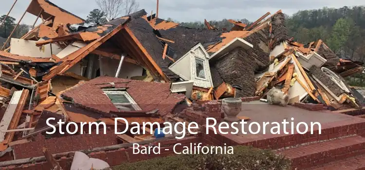 Storm Damage Restoration Bard - California