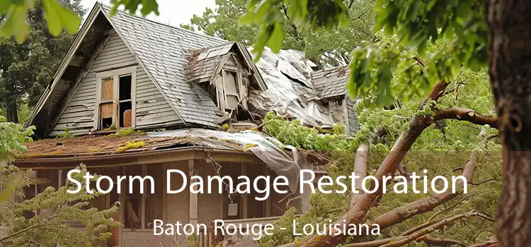 Storm Damage Restoration Baton Rouge - Louisiana