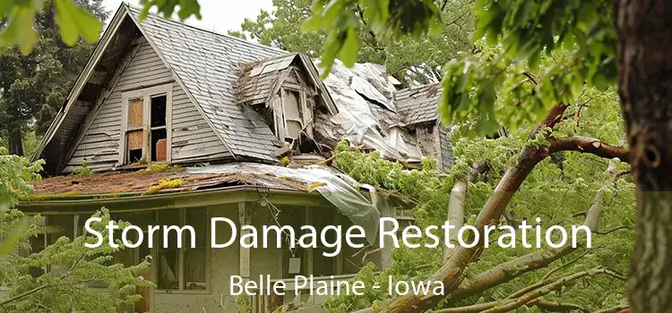 Storm Damage Restoration Belle Plaine - Iowa