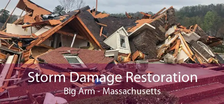 Storm Damage Restoration Big Arm - Massachusetts