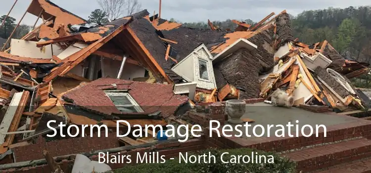 Storm Damage Restoration Blairs Mills - North Carolina