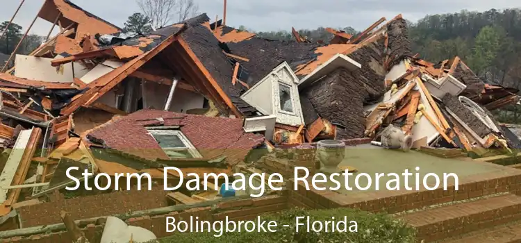 Storm Damage Restoration Bolingbroke - Florida