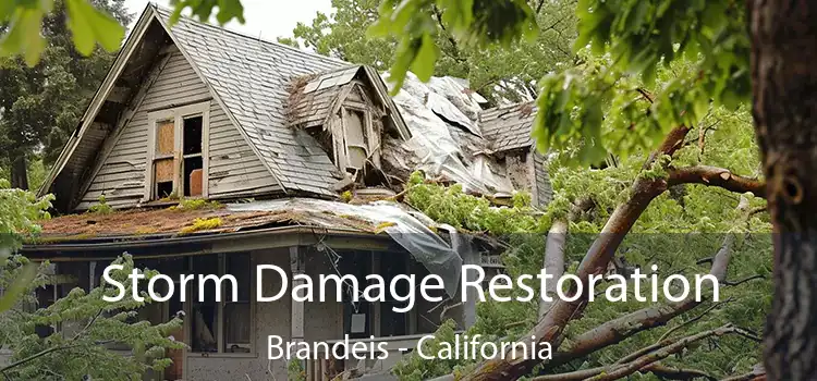 Storm Damage Restoration Brandeis - California