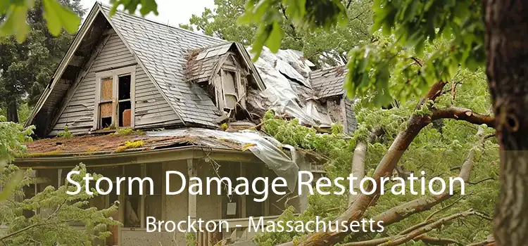 Storm Damage Restoration Brockton - Massachusetts