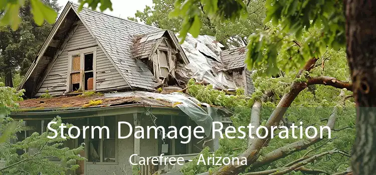 Storm Damage Restoration Carefree - Arizona