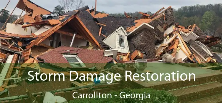 Storm Damage Restoration Carrollton - Georgia