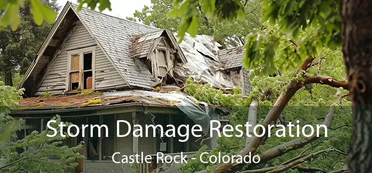 Storm Damage Restoration Castle Rock - Colorado