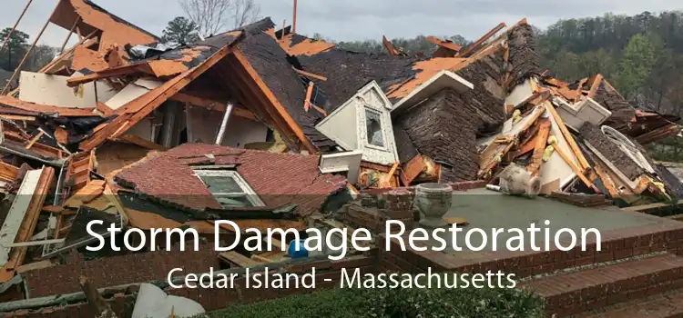 Storm Damage Restoration Cedar Island - Massachusetts