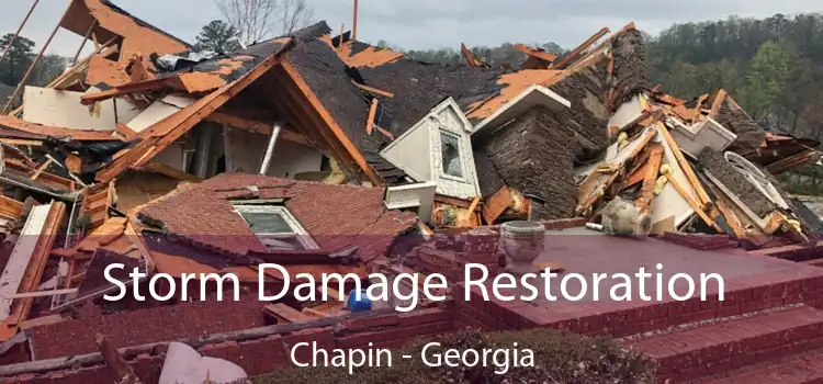 Storm Damage Restoration Chapin - Georgia