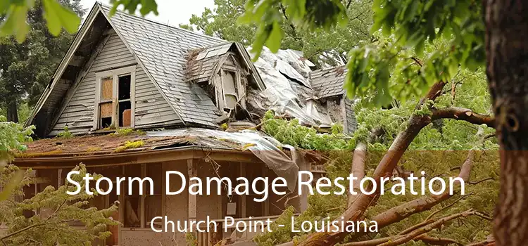 Storm Damage Restoration Church Point - Louisiana