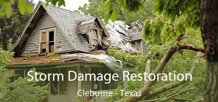 Storm Damage Restoration Cleburne - Texas