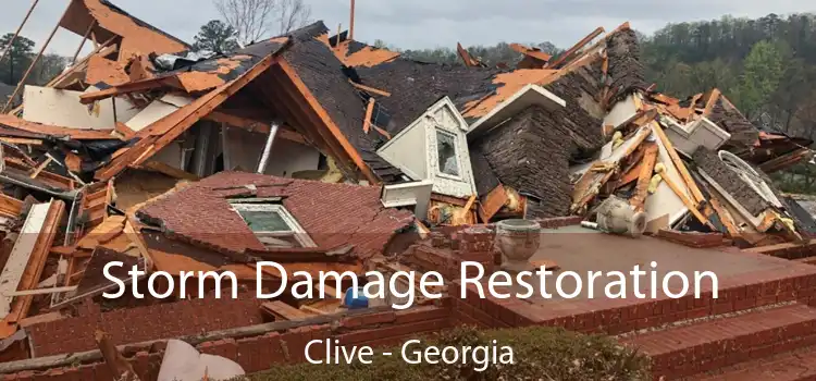 Storm Damage Restoration Clive - Georgia