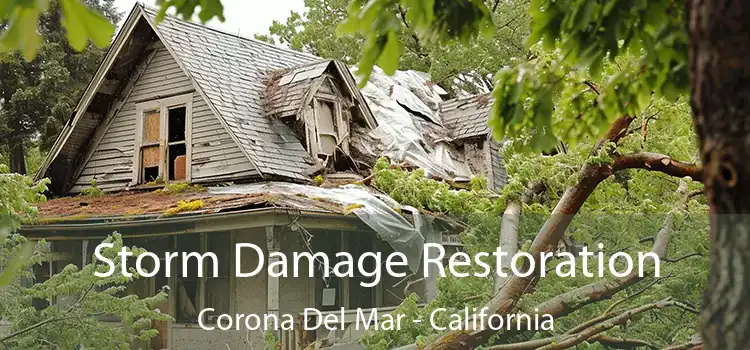 Storm Damage Restoration Corona Del Mar - California