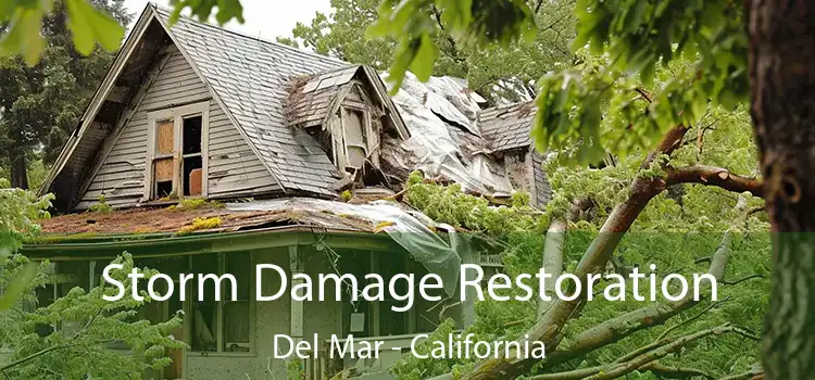 Storm Damage Restoration Del Mar - California