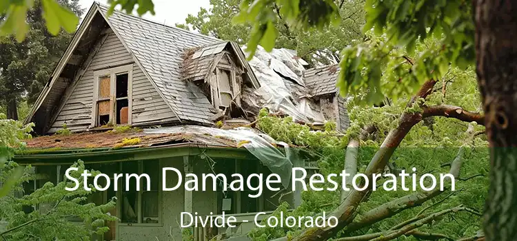 Storm Damage Restoration Divide - Colorado