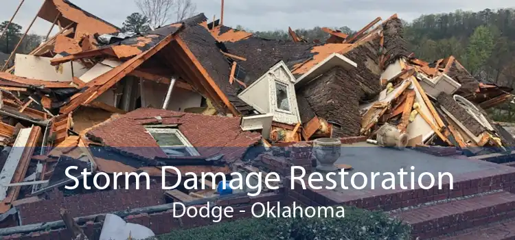Storm Damage Restoration Dodge - Oklahoma