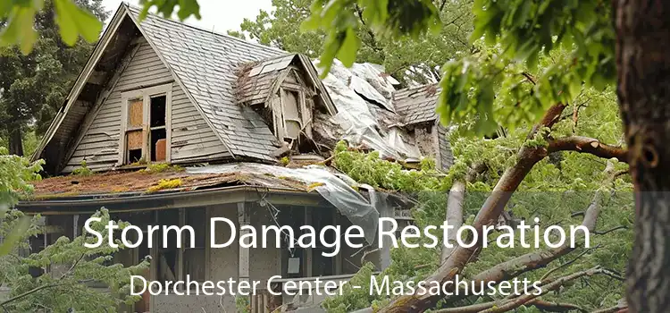 Storm Damage Restoration Dorchester Center - Massachusetts