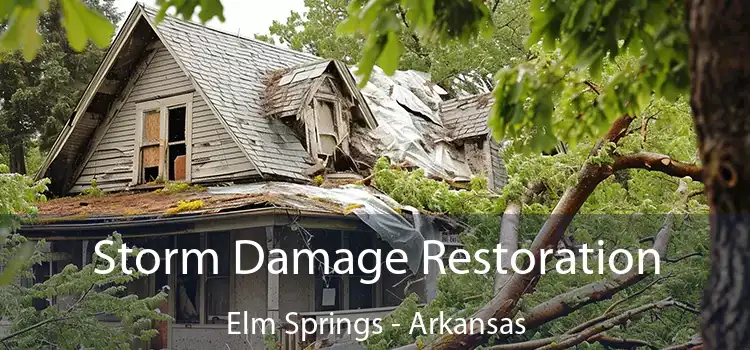 Storm Damage Restoration Elm Springs - Arkansas