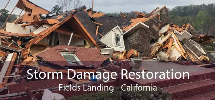 Storm Damage Restoration Fields Landing - California