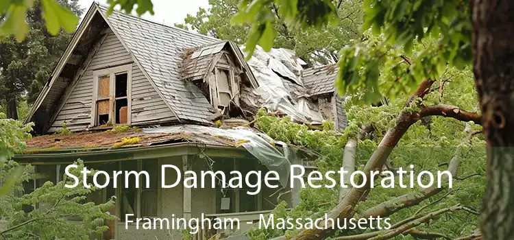 Storm Damage Restoration Framingham - Massachusetts