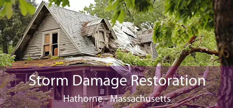 Storm Damage Restoration Hathorne - Massachusetts