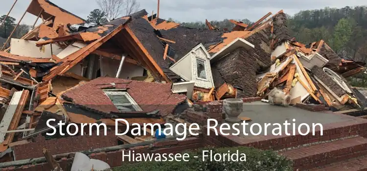 Storm Damage Restoration Hiawassee - Florida