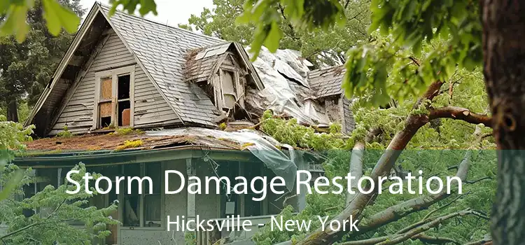 Storm Damage Restoration Hicksville - New York