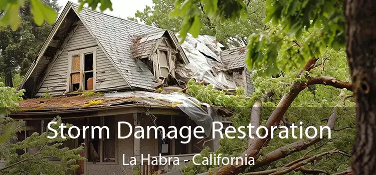 Storm Damage Restoration La Habra - California