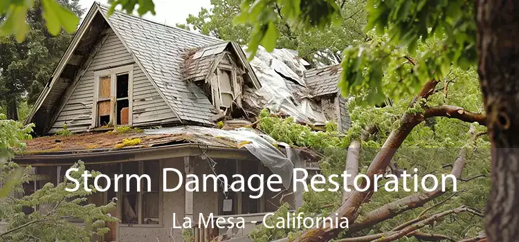 Storm Damage Restoration La Mesa - California