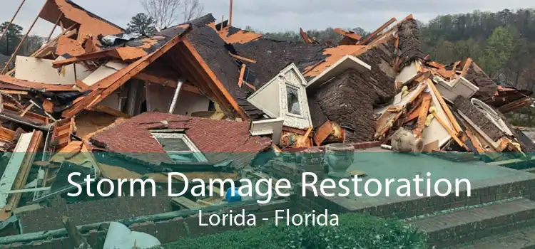 Storm Damage Restoration Lorida - Florida